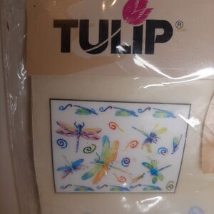 Tulip Premium Rub On Transfers - Dreamy Dragonflies MPD42  Duncan crafts USA